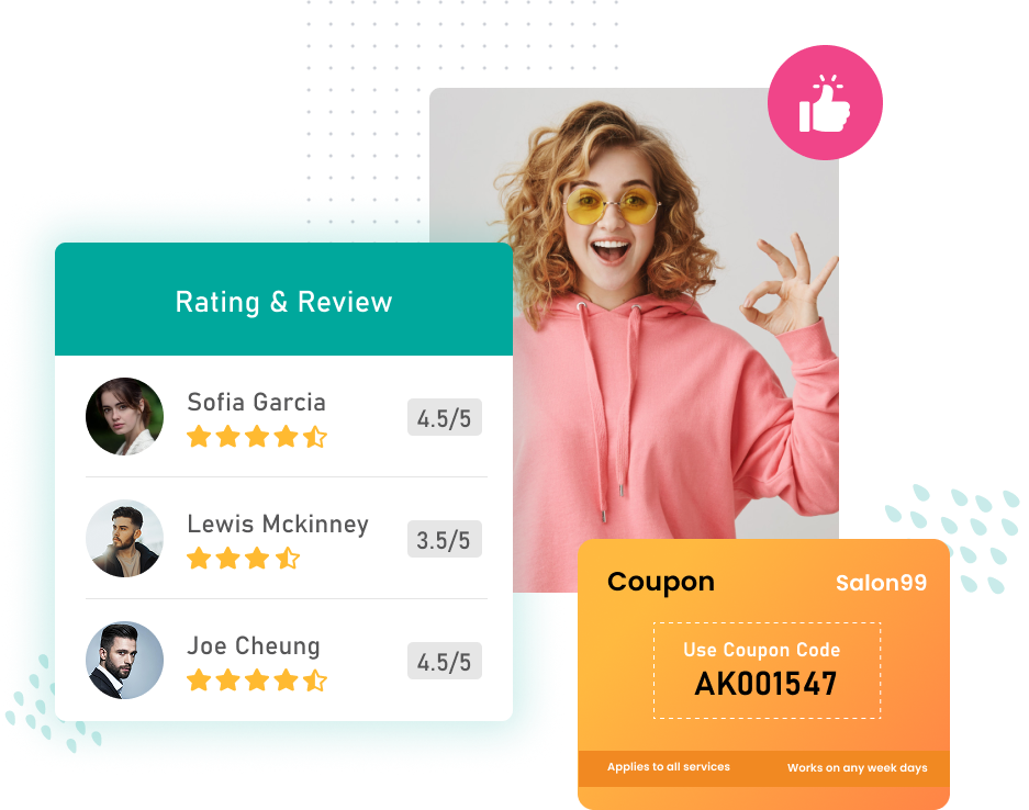 Offers rating and review preview