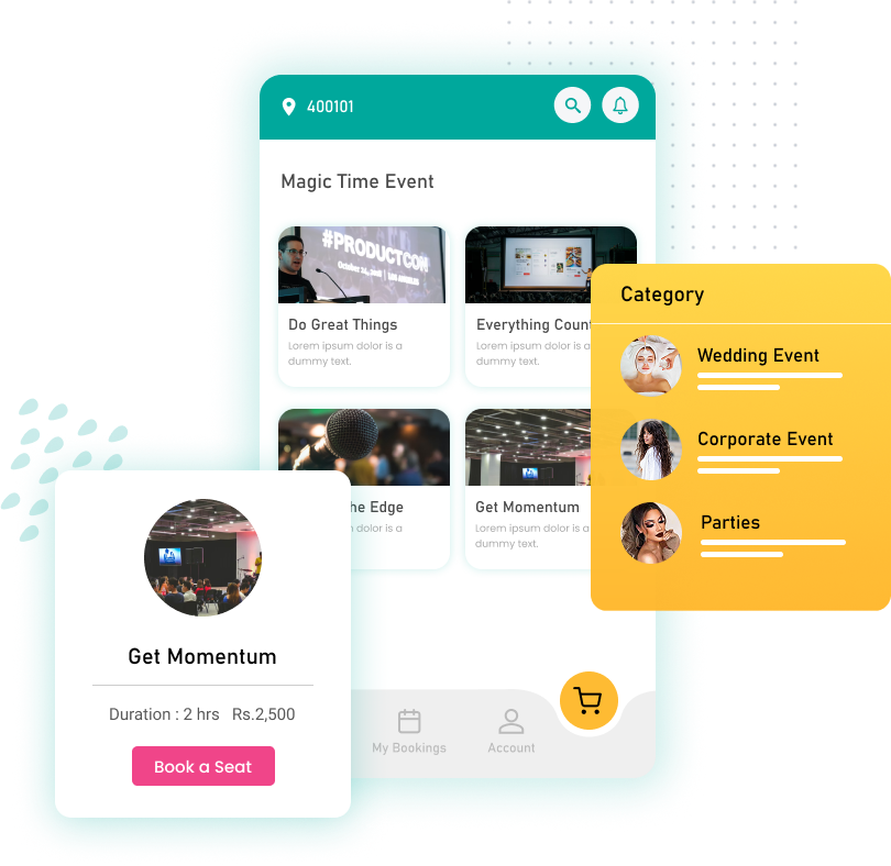 Flexible booking tools